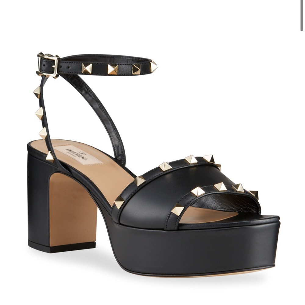 Valentino wedges with wrap